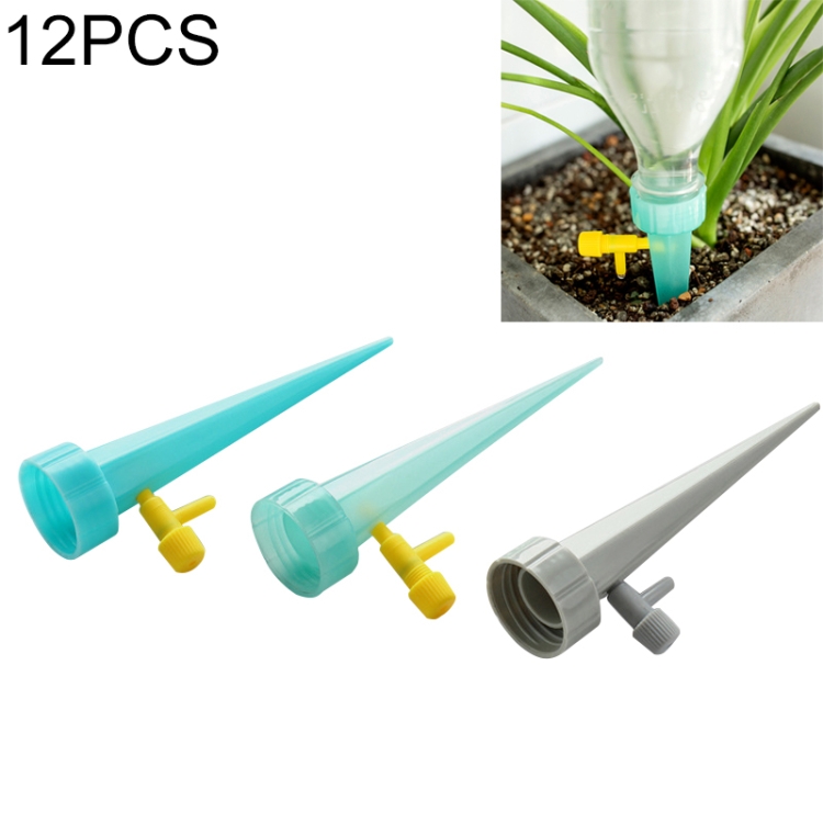 

12 PCS Adjustable Valve Automatic Watering Device Water Seepage Device, Random Color Delivery