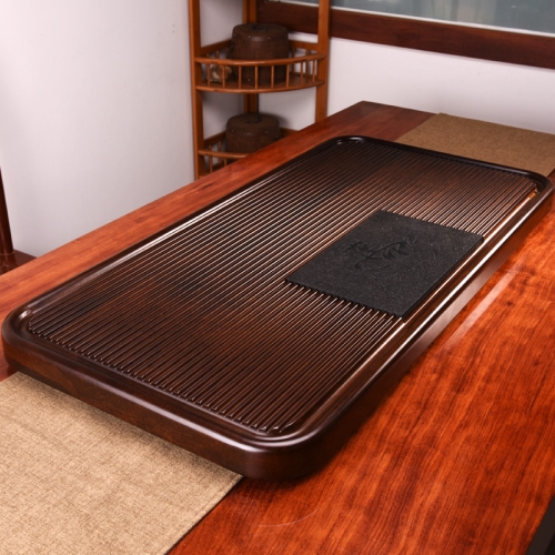 

Household Solid Wood Drainage Type Rectangle Tea Tray Tea Table,The Land Of Woods And Waters, Size: 90.5x41x5cm