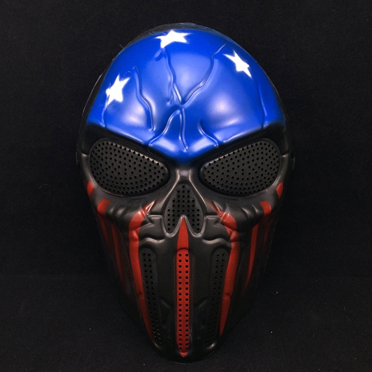 

Halloween Cosplay Party Full Face Airsoft Captain Skull Mask