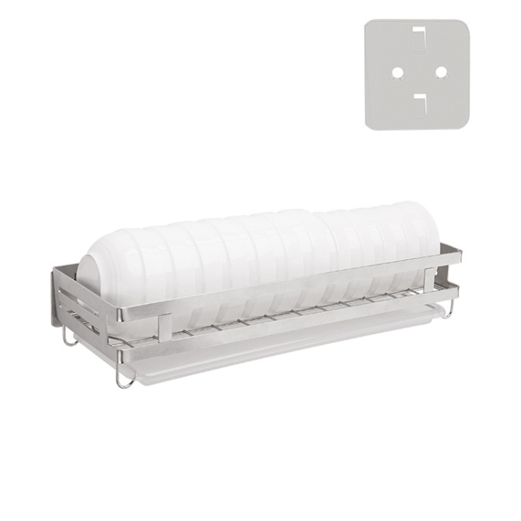 

304 Stainless Steel Wall-mounted Kitchen Rack Hanging Bowl Holder