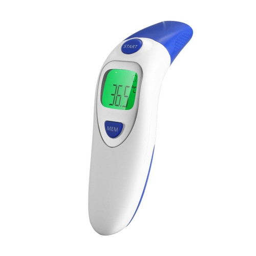 

Digital IR LCD Infrared Dual Modes Adult Forehead and Body Ear Thermometer Measurement with Alarm Function