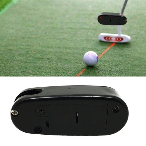 

2 PCS Golf Putter Laser Sight Corrector Golf Training Accessories(Black)