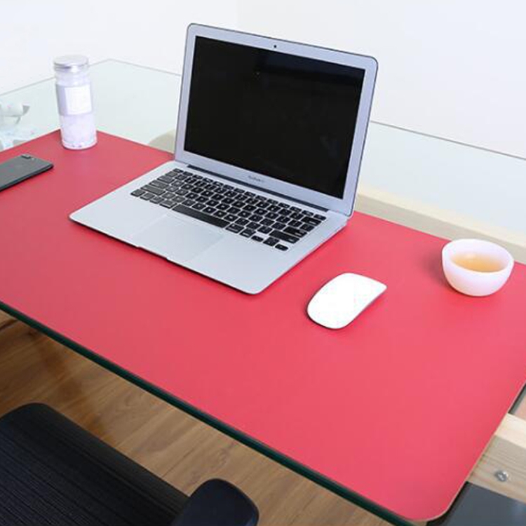 

Multifunction Business Double Sided PVC Leather Mouse Pad Keyboard Pad Table Mat Computer Desk Mat, Size: 120 x 60cm(Red + Yellow)