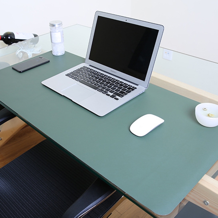 

Multifunction Business PVC Leather Mouse Pad Keyboard Pad Table Mat Computer Desk Mat, Size: 120 x 60cm(Green)