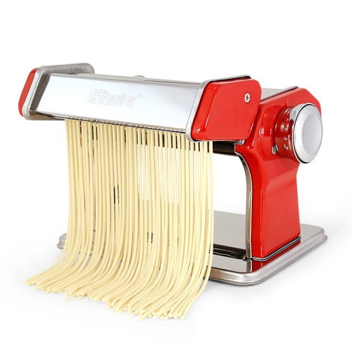 

QF150 Household Kitchen Split Type Stainless Steel Manual Pressing Machine Pasta Machine (Red)