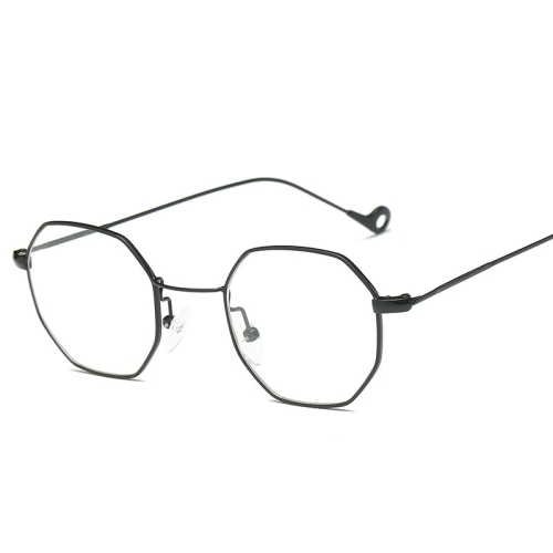 

Octagonal Vintage Metal Frame Non-prescription Clear Lens Eyeglasses