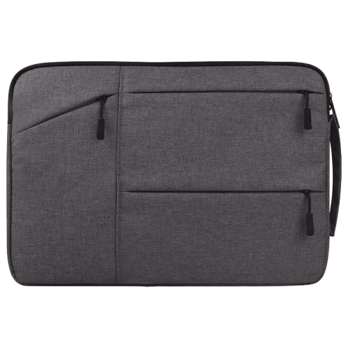 

Universal Multiple Pockets Wearable Oxford Cloth Soft Portable Simple Business Laptop Tablet Bag, For 13.3 inch and Below Macbook, Samsung, Lenovo, Sony, DELL Alienware, CHUWI, ASUS, HP (Grey)