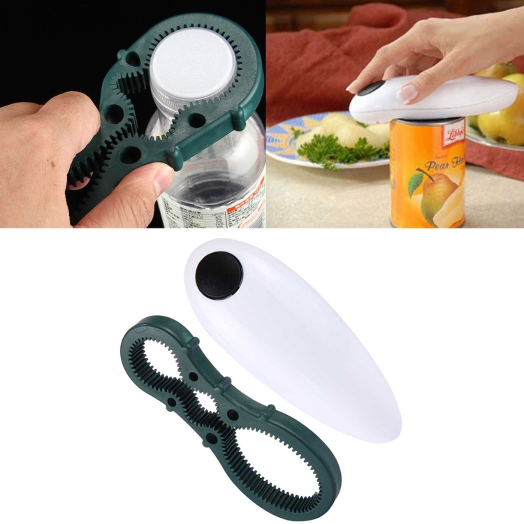 

2 PCS Automatic Electric Can Opener Bottle Opener