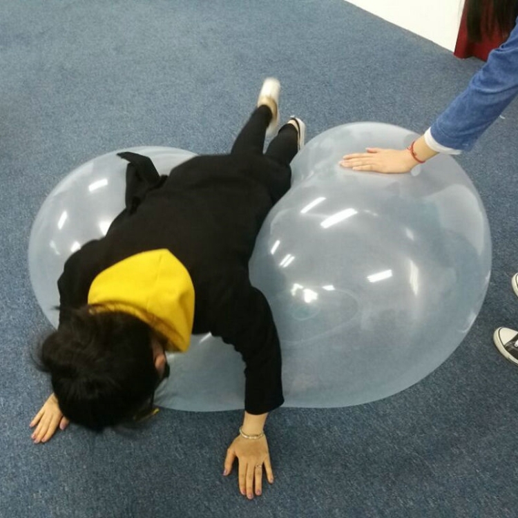 

Physical Exercise TPR Bubble Ball Vent Ball, Color Random