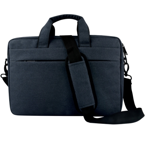 

Breathable Wear-resistant Thin and Light Fashion Shoulder Handheld Zipper Laptop Bag with Shoulder Strap, For 13.3 inch and Below Macbook, Samsung, Lenovo, Sony, DELL Alienware, CHUWI, ASUS, HP(Navy Blue)