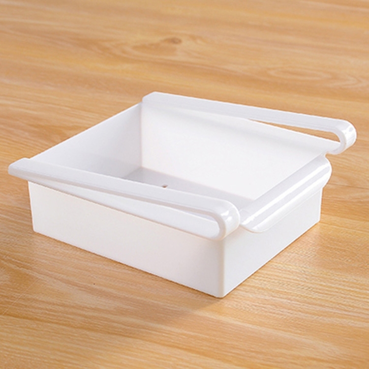Sunsky Drawer Style Fridge Preservation Layer Storage Rack White