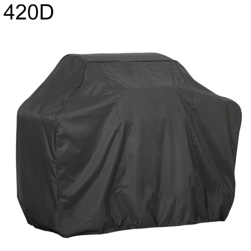 

80x66x100cm 420D Oxford Cloth BBQ Square Protective Bag Charcoal Barbeque Grill Cover(Black)