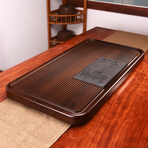 

Household Solid Wood Drainage Type Rectangle Tea Tray Tea Table,The Land Of Woods And Waters, Size: 80.5x41x5cm