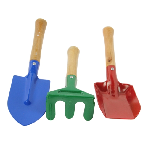 

Rake Shovel Digging Trowel 3 in 1 Mini Garden Plant Tool Gardening Tool