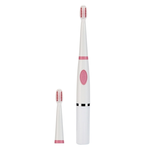 

Protable Sound Wave Electric Toothbrush Couple Travel Toothbrush (Pink)