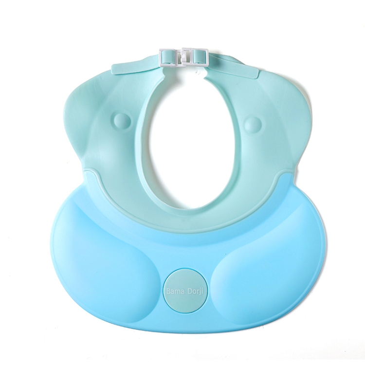 

Hippo Shaped Adjustable Baby Children Silicone Shower Caps, Random Color Delivery