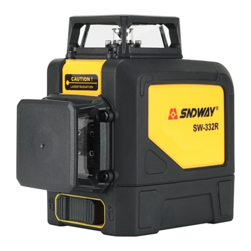 

SNDWAY SW-332R Laser Level Covering Walls and Floors 8 Line Red Beam IP54 Water / Dust-proof (Yellow)