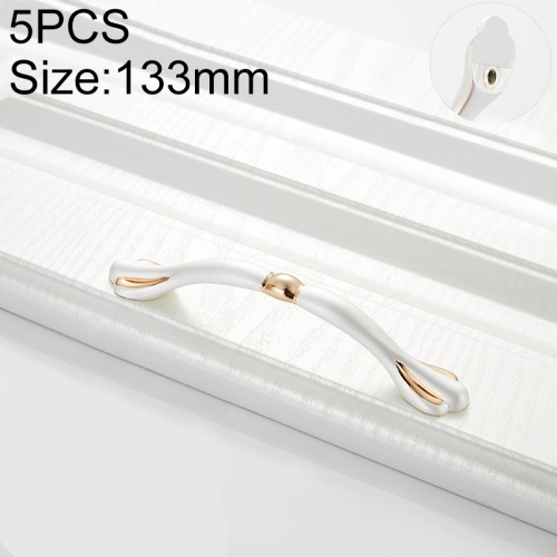 

5 PCS 6555-96 Gold + Silver Drawer Cabinet Handle