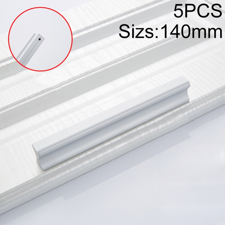 

5 PCS 2059-128 Aluminum Alloy Cabinet Door Drawer Handle (Matte)