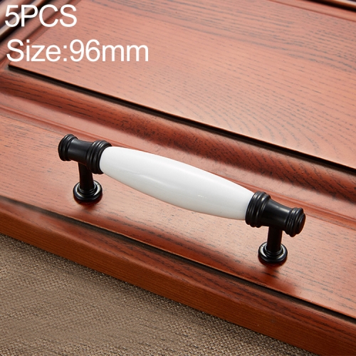 

5 PCS 5001_96 Black White Hardware Cabinet Handle