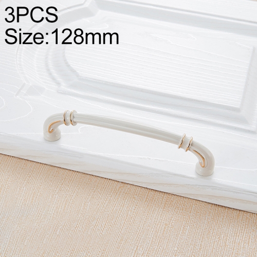 

3 PCS 6569_128 Ivory Cabinet Wardrobe Handle