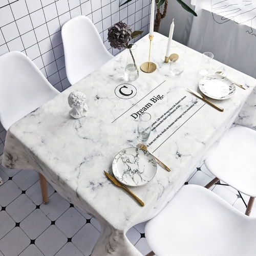 

Dream Pattern Waterproof Anti-scalding Rectangle Cotton and Linen Table Cloth, Size: 140 x 100cm