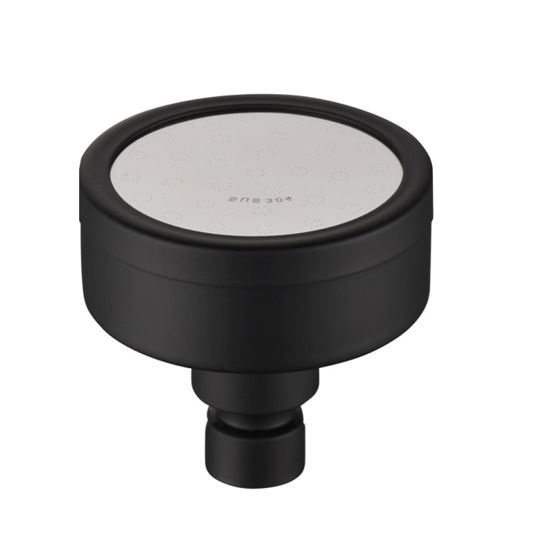 

Removable and Washable 304 Stainless Steel Round Pressurized Top Spray Shower Head, Size: 80mm(Black)