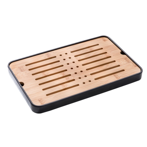 

Bamboo Portable Tea Tray Tea Table, Size: 35x23x3.2cm