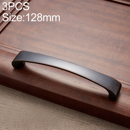 

3 PCS 6616-128 Black Red Ancient ORB American Style Drawer Cabinet Door Handle