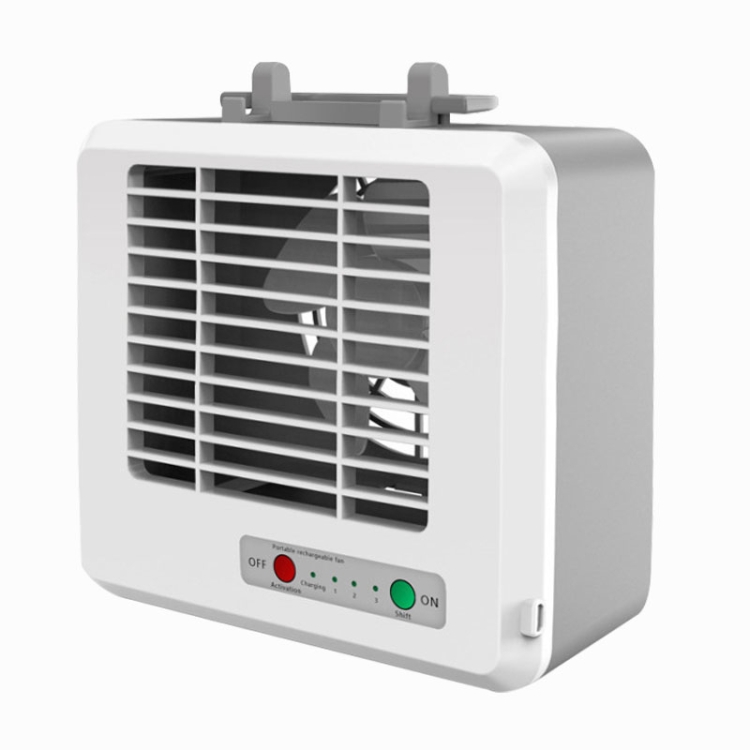 

Portable Mini Silent Household Energy Saving Desktop Air Conditioner Fan Electric Air Cooler(White)
