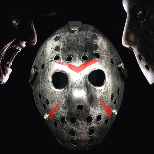 

Halloween Party Cool Thicken Jason Mask(Silver)