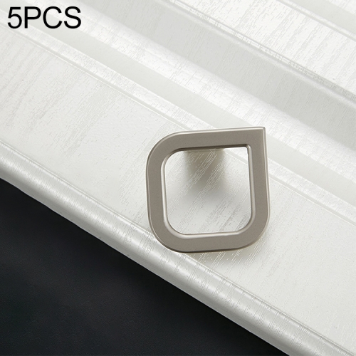 

5 PCS 8010-Single Sand Nickel Drawer Cabinet Door Handle