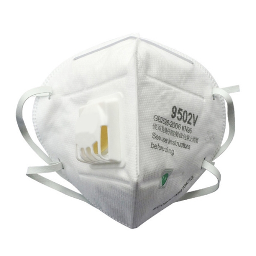 

3M 25 PCS 9502V KN95 Dustproof Anti-PM2.5 Head-mounted Folding Mask with Breathing Valve
