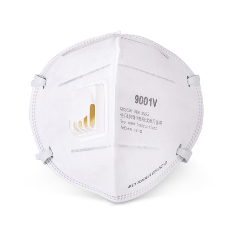 

3M 25 PCS 9001V N90 Dustproof Anti-PM2.5 Hanging Ears Type Filter Type Mask with Breathing Valve
