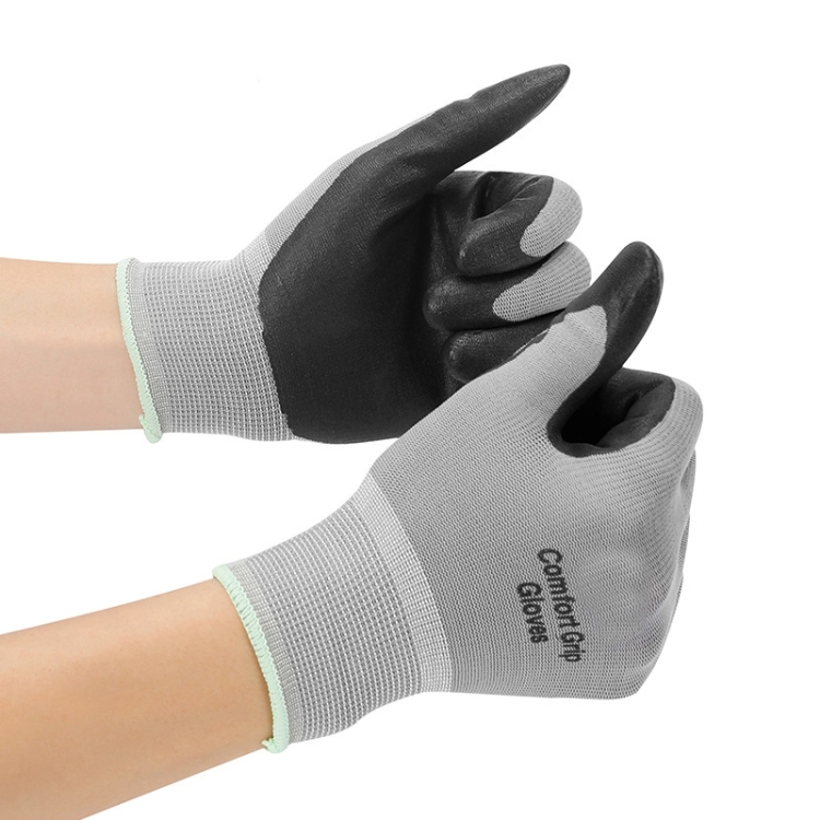 

3M Comfortable Non-slip Wear-resistant Nitrile Rubber Electrician Working Gloves, Size: M
