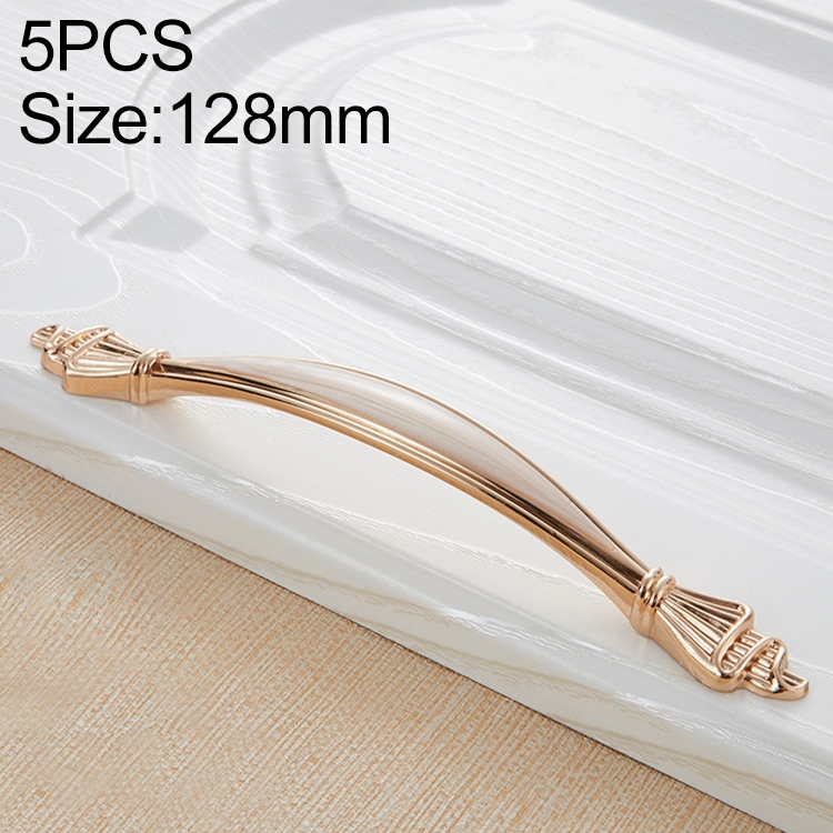 

5 PCS 6543-128 White Amber Modern Shoe Cabinet Wine Cabinet Handle