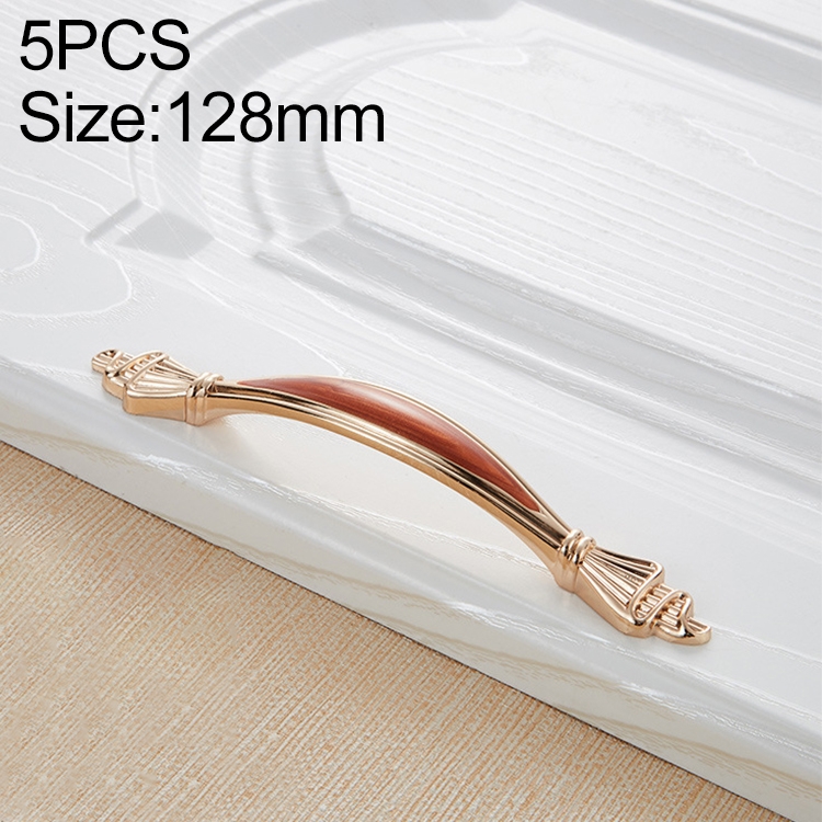 

5 PCS 6543-128 Red Amber Modern Shoe Cabinet Wine Cabinet Handle