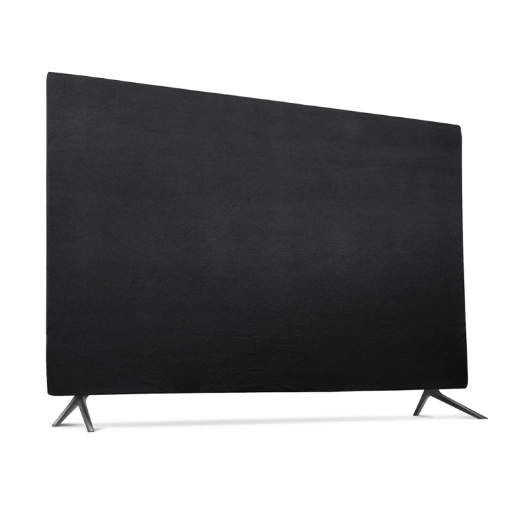 

43 Inch Scratch Resistant Splash Proof Soft Elastic Fabric Cover for LCD TV Hang-type Television Protector Case(Silver+Black)