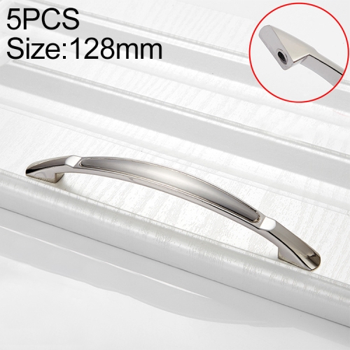 

5 PCS 4091-128 Double White Zinc Alloy Cabinet Drawer Door Handle