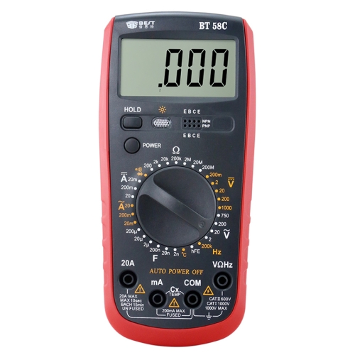 

BEST-58C Auto Ranging Digital Multimeter