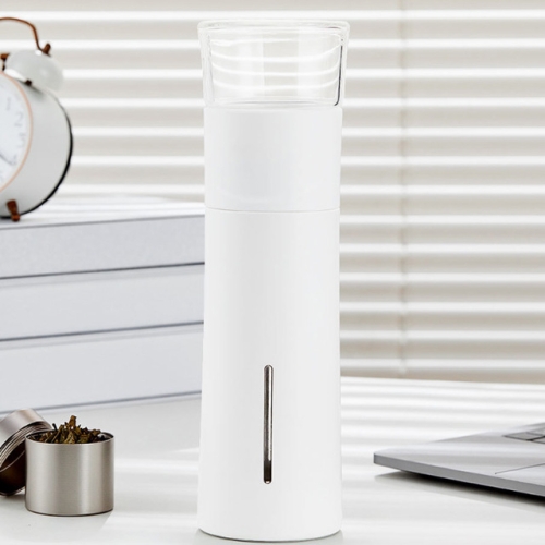 

Xiaomi Mijia PINZTEA 300ml Portable Water Travel Mugs Thermal Cup Tea Infuser Bottle Container Warm Keeping Cup (White)