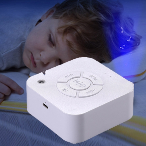 

4.2V Chargeable White Noise Sleep Machine with LED Night Light