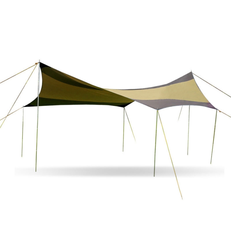 

Hewolf Z1646 Outdoor Camping Sun-proof Large Sky Curtain Rainproof Awning Tent
