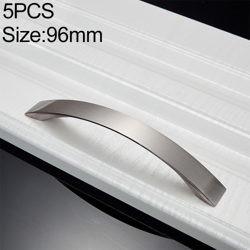 

5 PCS Oukali 3013-96 Wire Drawing Modern Cabinet Alloy Drawer Door Handle