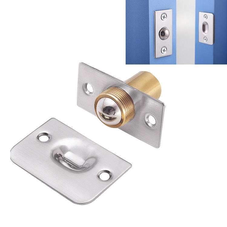 

1 Pair 107 Stainless Steel Invisible Door Bead Spring Beads Special Bead Lock Door Bead