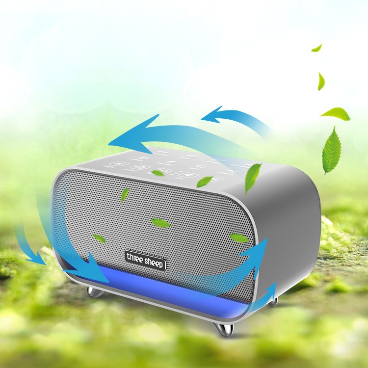 

Three Sheep S15 Decompression Music Improving Insomnia Intelligence Electric Sleep Aid Device (Silver Grey)