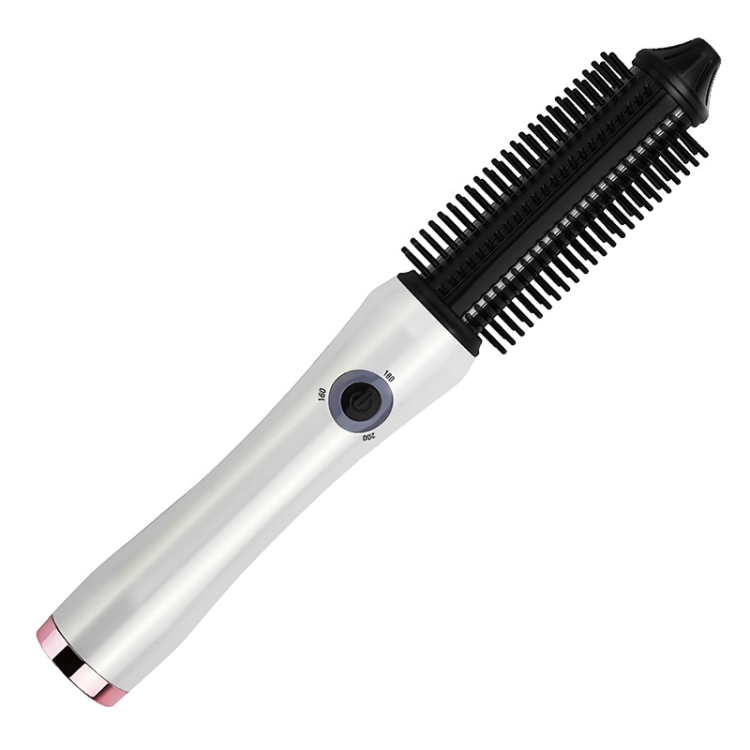 

USB Charging Portable Anti-scalding Wireless Hair Curler Curling Straight Dual-purpose Ceramic Curling Comb (White)