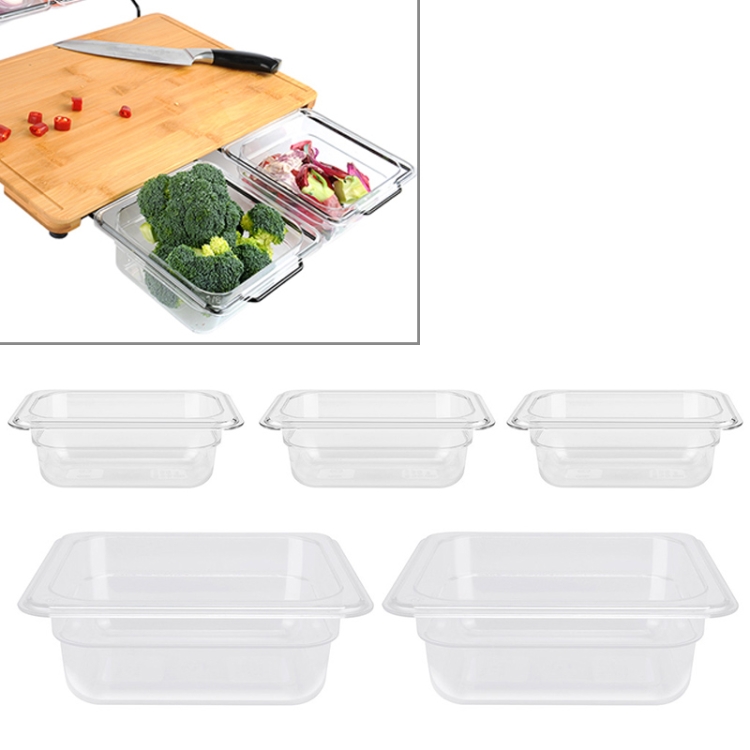 

5 Chopping Board Storage Boxes PC Boxes 2 Large 3 Small