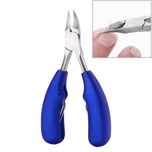 

Professional Nail Clipper for Paronychia Stainless Steel Olecranon Nail Nipper (Blue)
