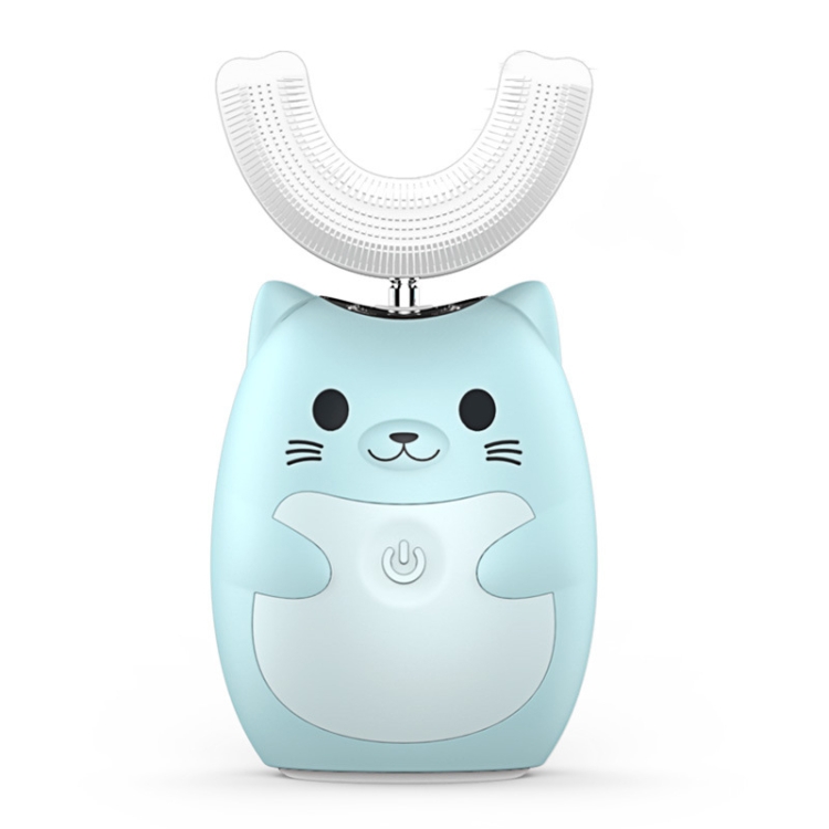 

Children Mouthful U Shape Automatic Intelligent Electric Toothbrush, Baby Standard Version (Blue)